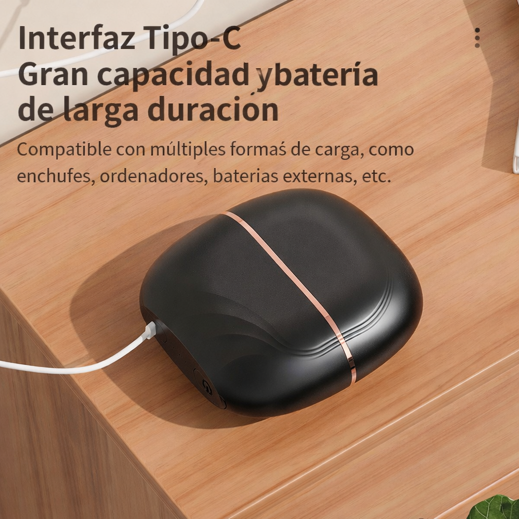 Cepillo Alisador Inalámbrico Portátil