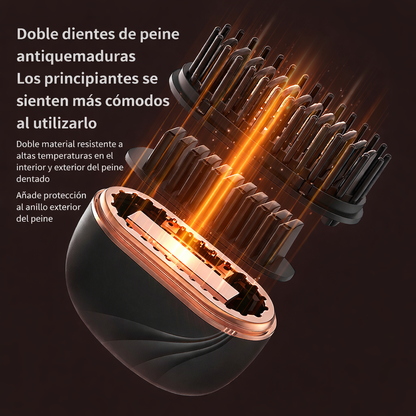 Cepillo Alisador Inalámbrico Portátil